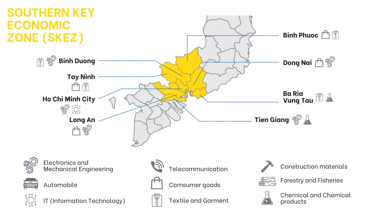 Southern Vietnam combines deep supplier ecosystems with strong logistics and services.