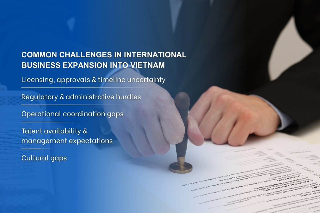 Common challenges often shape the success of business expansion into Vietnam