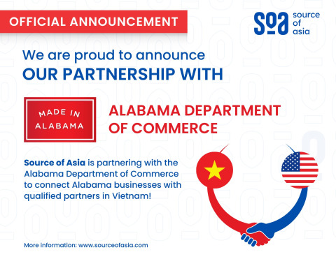 SOA Named Official Rep for Alabama Trade Mission to Vietnam