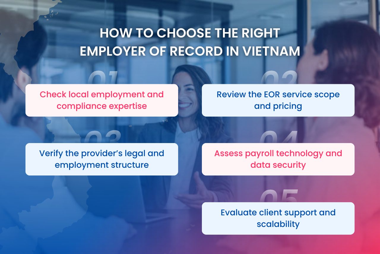 Choosing an Employer of Record provider in Vietnam