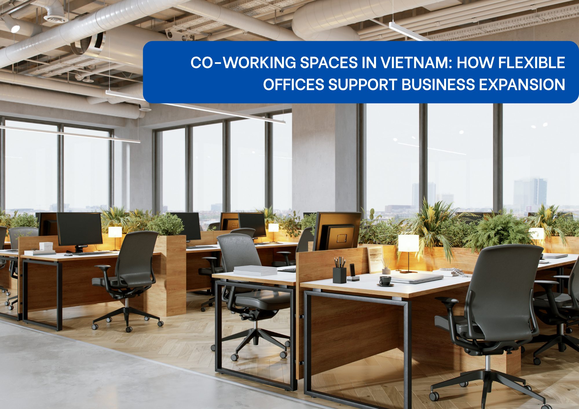 Co-working spaces support foreign businesses in expanding their operations in Vietnam. Co-working spaces support foreign businesses in expanding their operations in Vietnam.