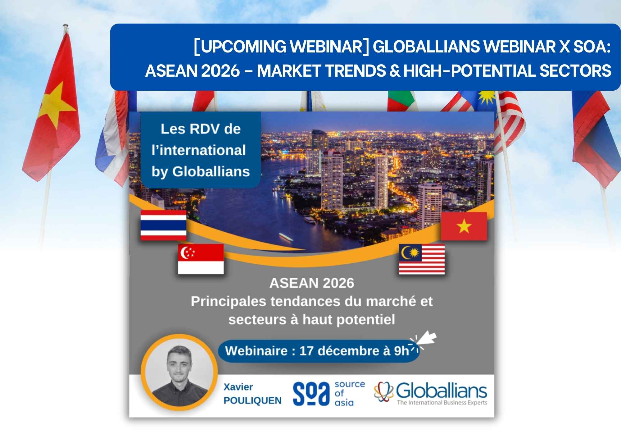 Webinar Globallians Asean 2026 Market Trends High Potential Sectors