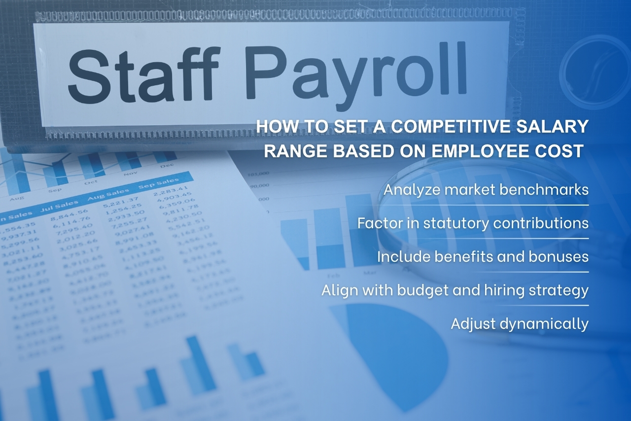 Set competitive salary ranges in Vietnam by factoring total employee cost, including contributions, benefits, and market benchmarks.