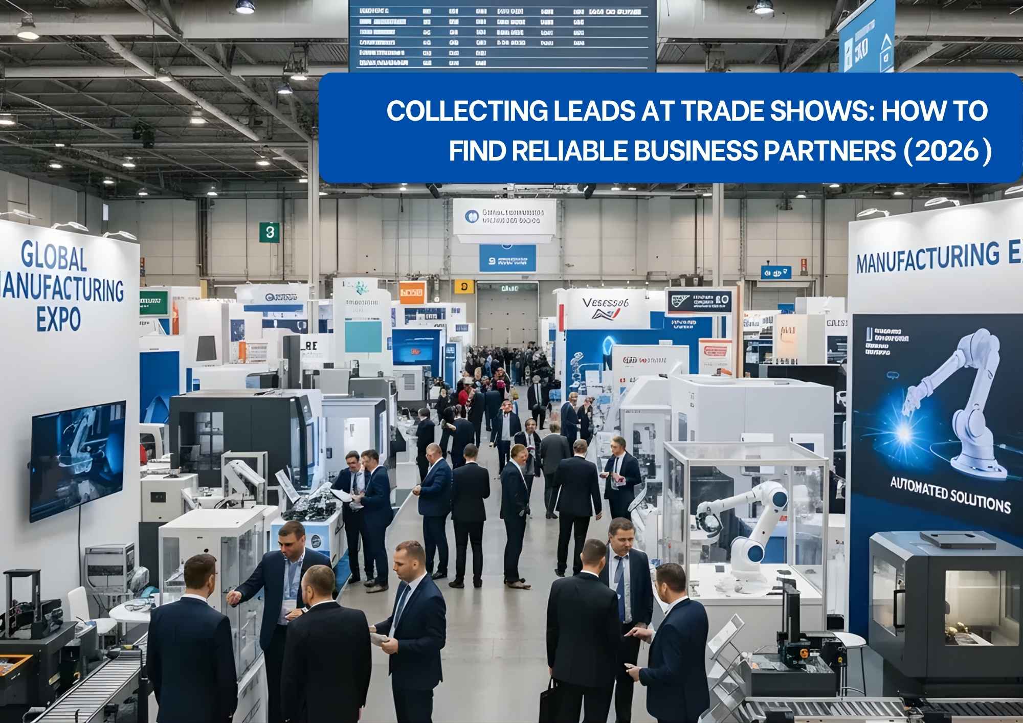 Trade shows provide direct access to qualified buyers, accelerating early-stage B2B discussions and opportunities. Trade shows provide direct access to qualified buyers, accelerating early-stage B2B discussions and opportunities.