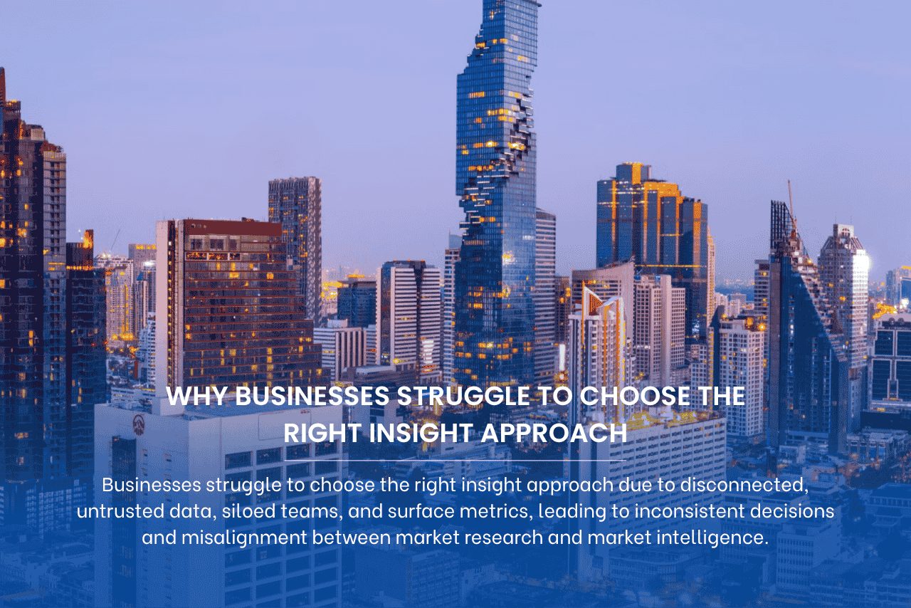 Teams relying on disconnected data sources create inconsistent insights and slow decision-making.