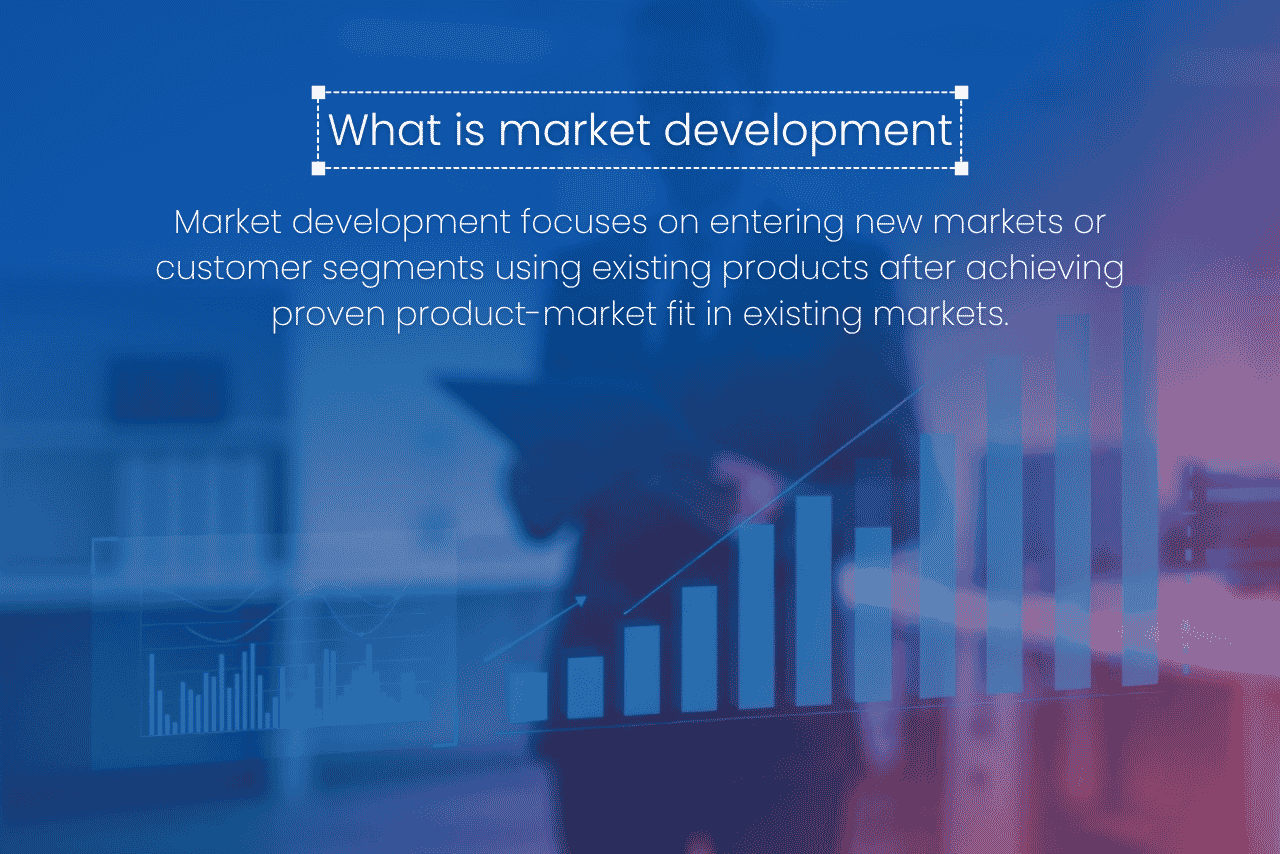 Market development helps companies enter new ASEAN markets using existing products and localized commercial strategies.