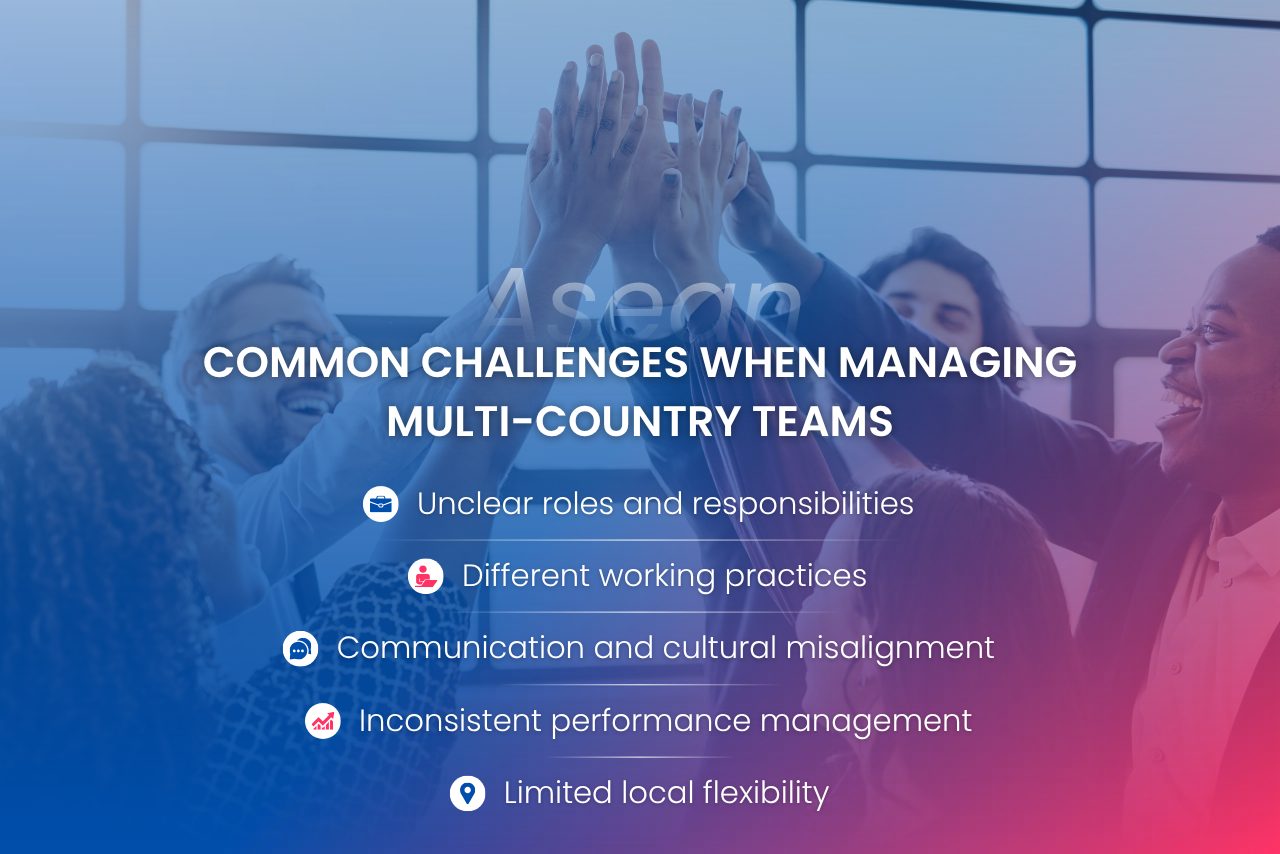 Common challenges when managing multi-country teams across ASEAN