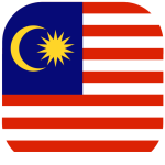 Square Malaysia Flag