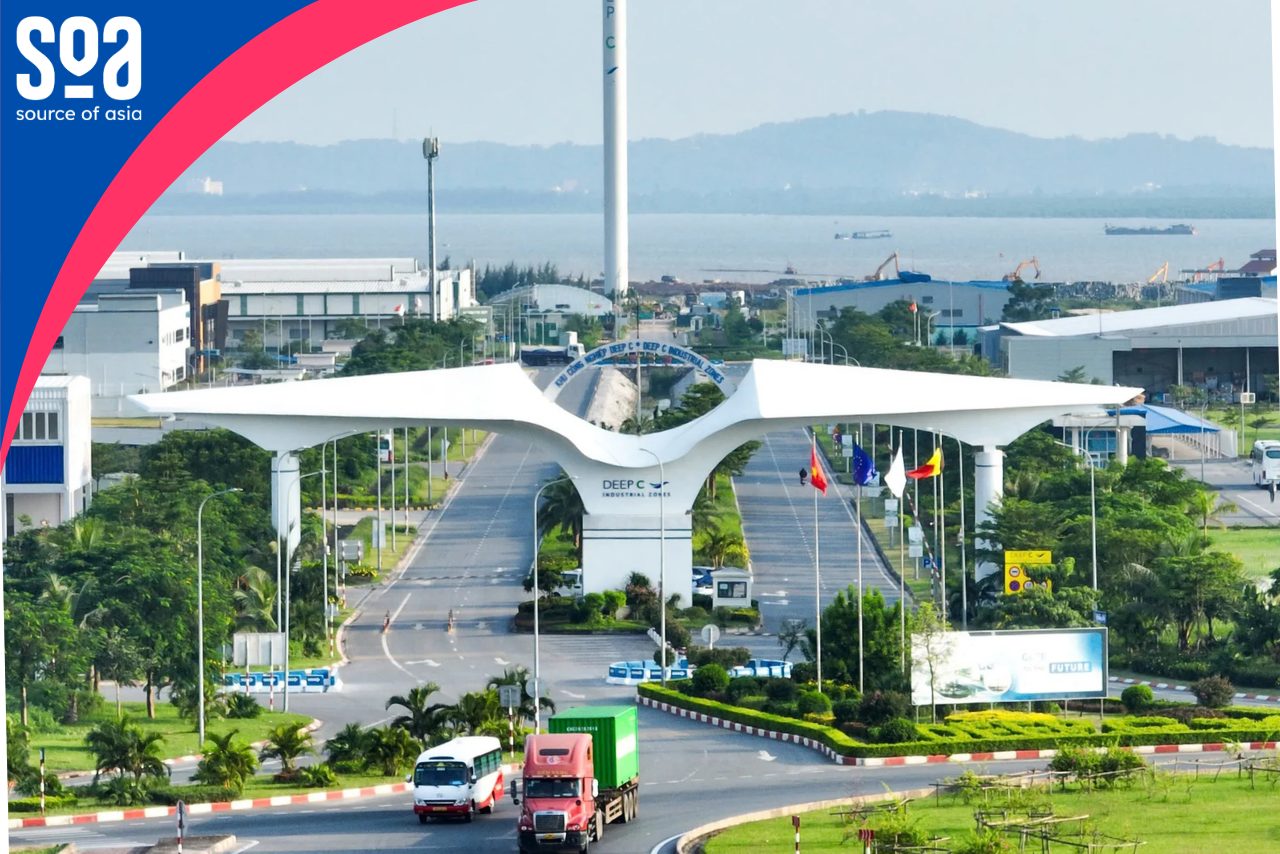 DEEP C industrial zone infrastructure in northern Vietnam